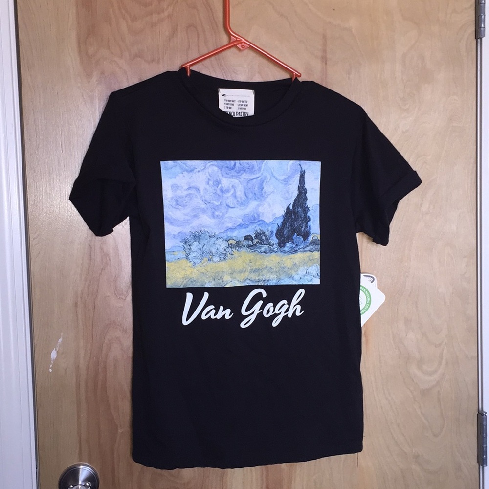 NWT French Pastry Van Gogh T-shirt